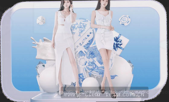 破碎卡片散落于青石台阶